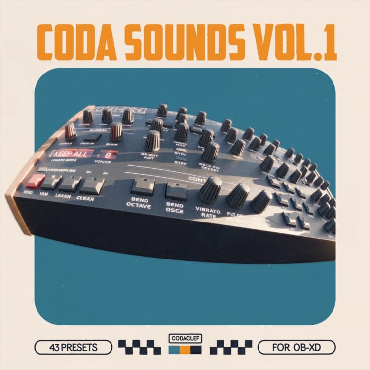 Coda Sounds Vol.1 (for OB-Xd)